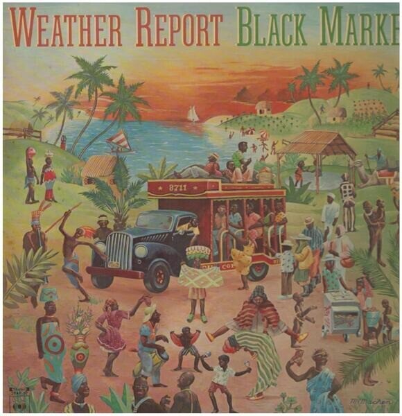 Weather Report Black Market INSERT JAPAN CBS/Sony Vinyl LP 33 RPM EX