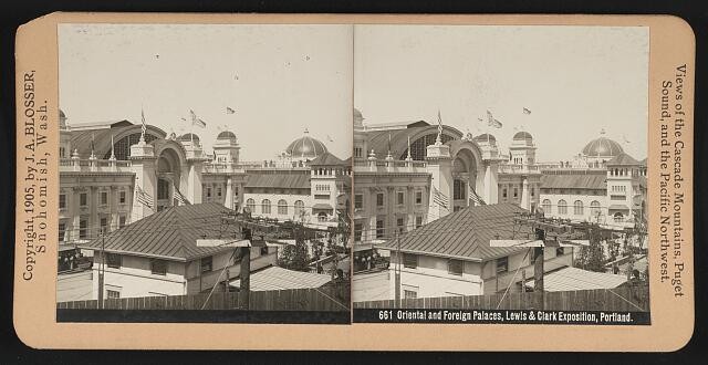 Photo:Oriental and Foreign Palaces, Lewis & Clark Exposition, Portland