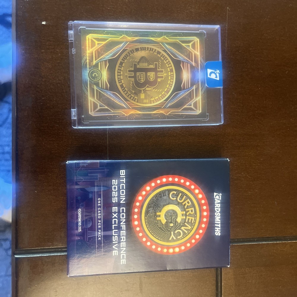 Cardsmiths Currency Bitcoin 2025 Conference Exclusive Refractor
