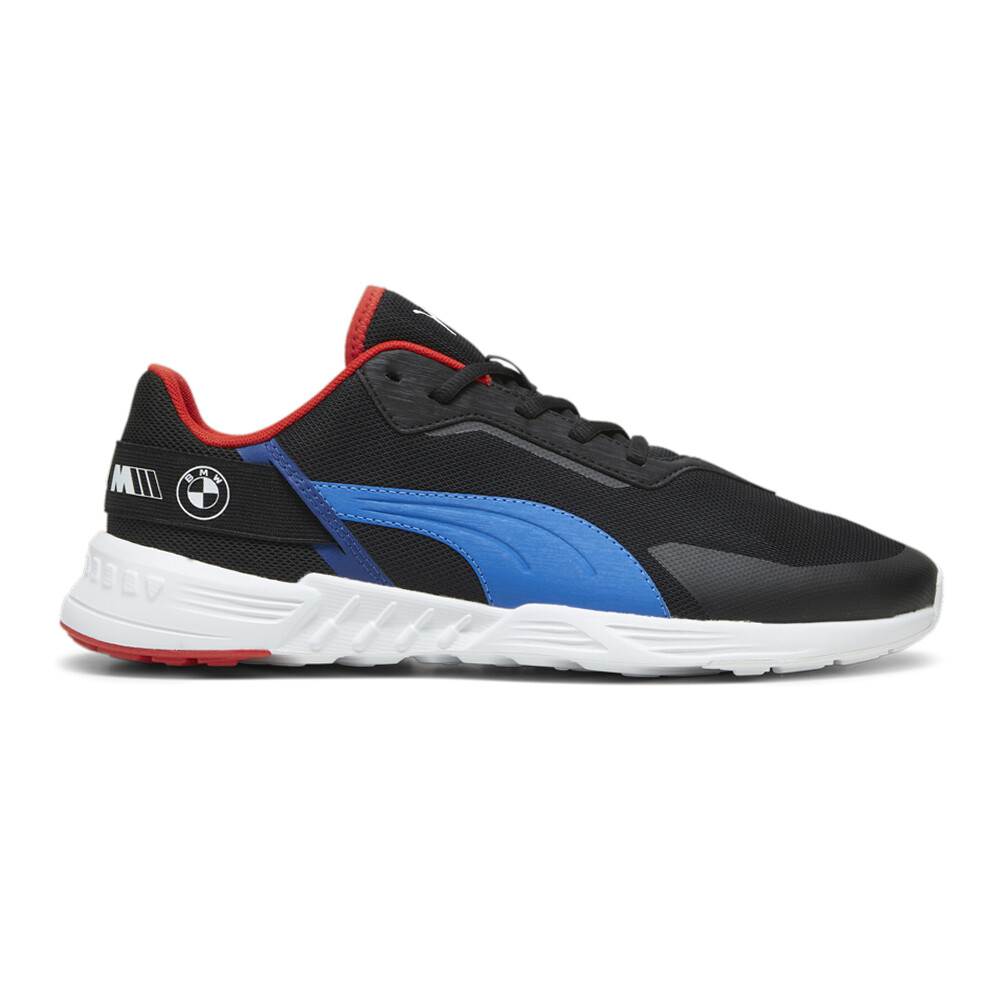 Puma Bmw Mms Tiburion логотип мужской черный кроссовки повседневные туфли 30804501