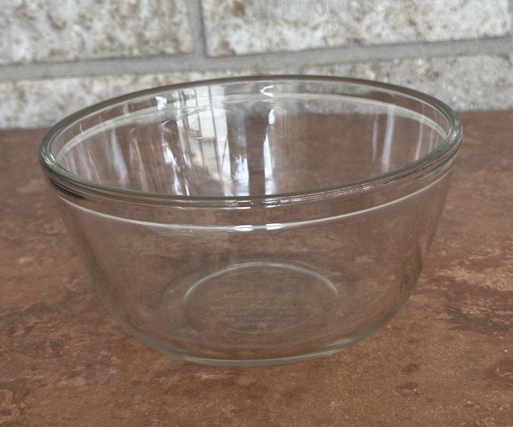 Anchor Hocking Glass Mixing Bowl 1.5qt Oven And Microwave Safe Made In USA