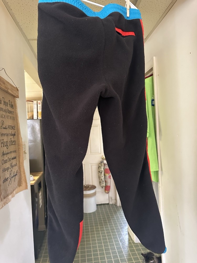 North Face Extreme Colorblock Fleece Joggers Pants Men XXL 2XL