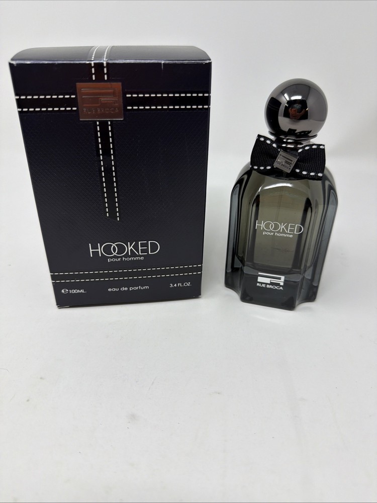 RUE BROCA HOOKED POUR HOMME EAU DE PARFUM SPRAY MEN 3.4 Oz / 100 ml