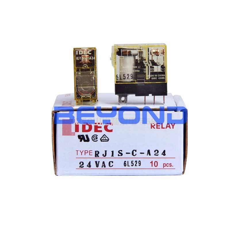 10 PCS/BOX FOR IDEC intermediate relay RJ1S-C-A24 AC24V 5 pin