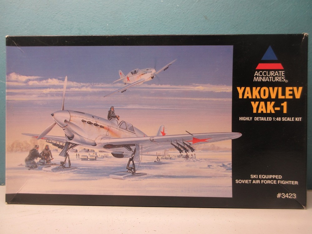 Accurate Miniatures 1/48 Yakolev Yak-1   #3423-image