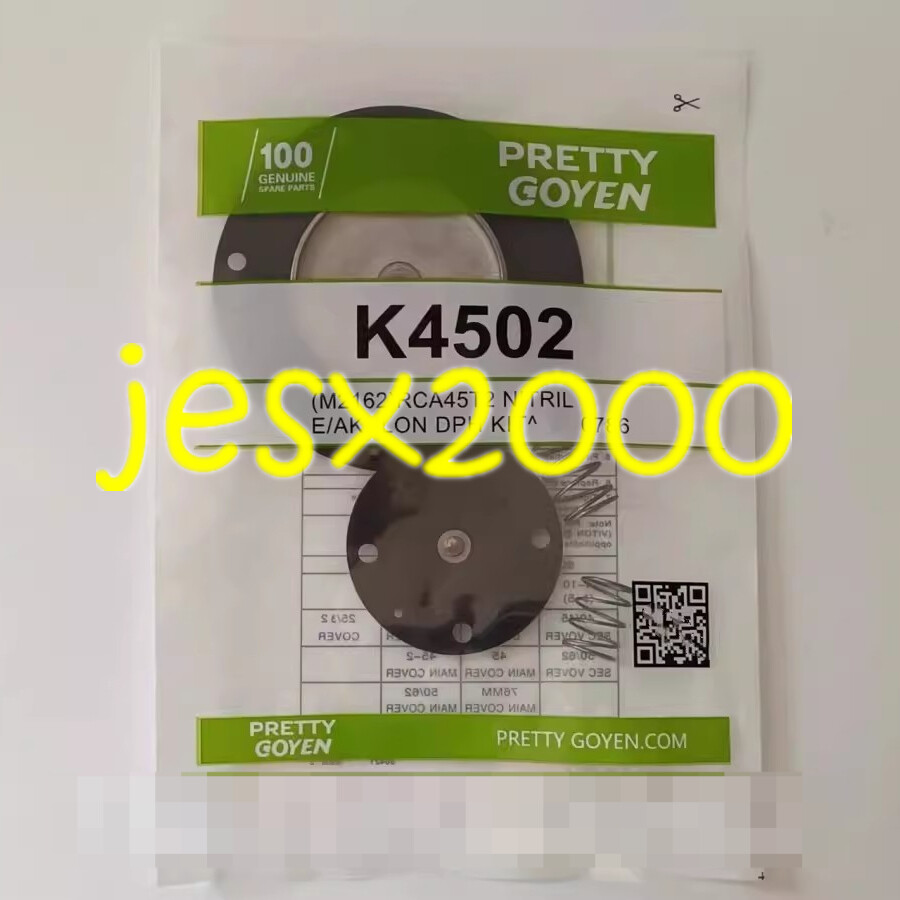 1PC NEW PENTAIR GOYEN K4502 Pulse valve diaphragm repair kit #P. #C