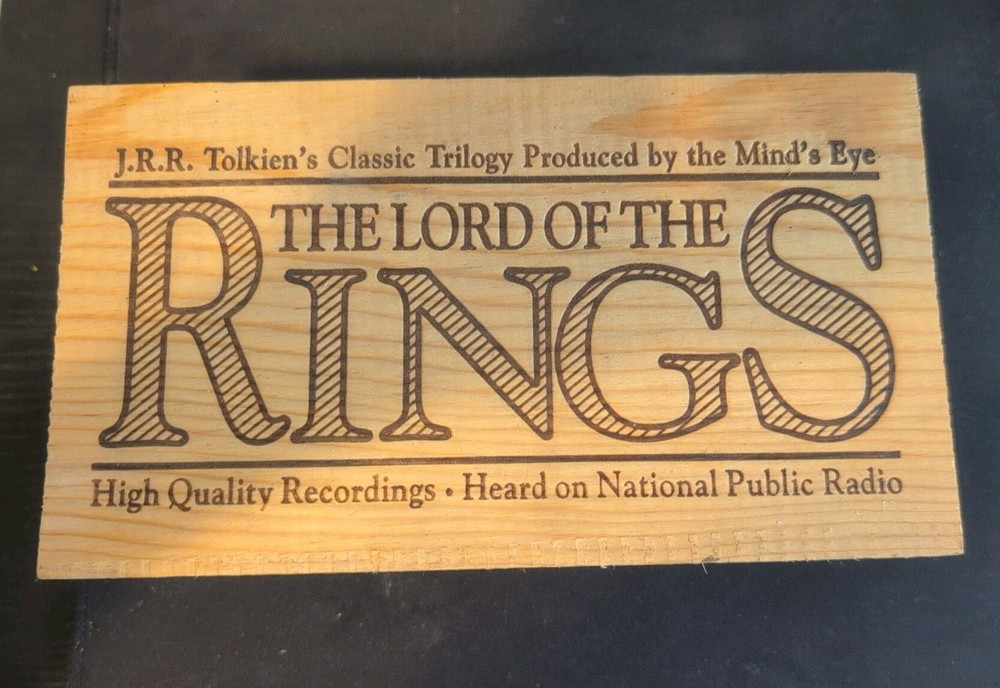 The Lord of the Rings Cassette Recordings , Good Condition