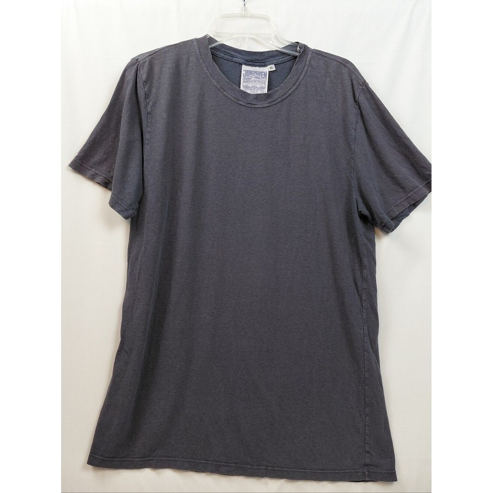 Jungmaven Hemp Organic Cotton Blend Short Sleeve T Shirt Men's Size X Large Gray