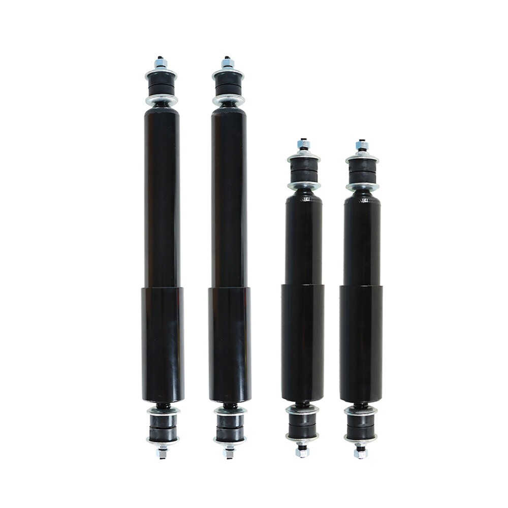 4 Front & Rear Shock Absorbers for EZGO TXT Gas/Electric Golf Cart 1994 & Newer
