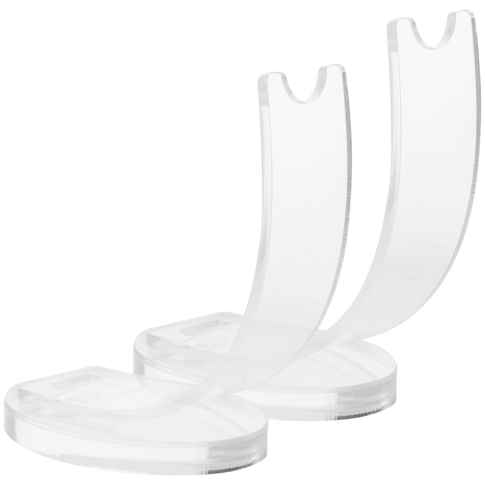 2 Pcs Display Stand Pen Holder for Desk Pencil Travel Office Handicrafts