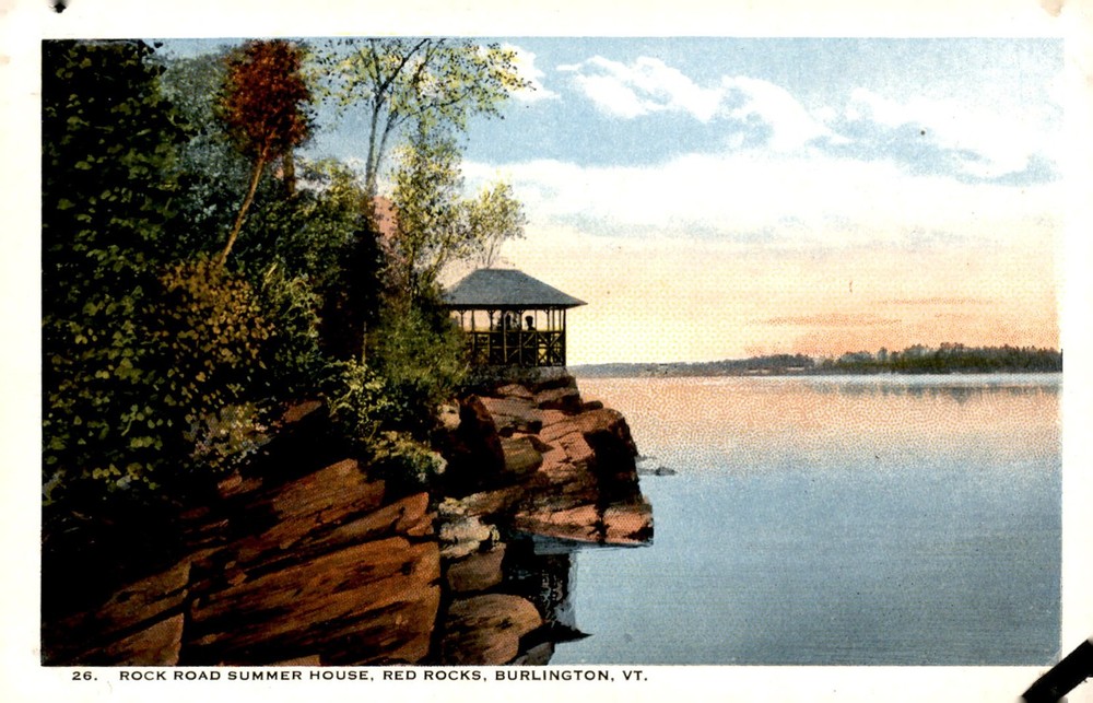 Rock Road Summer House, Red Rocks, Burlington, VT - 26 Postcard