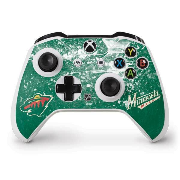 NHL Minnesota Wild Xbox One S Controller Skin - Minnesota Wild Frozen