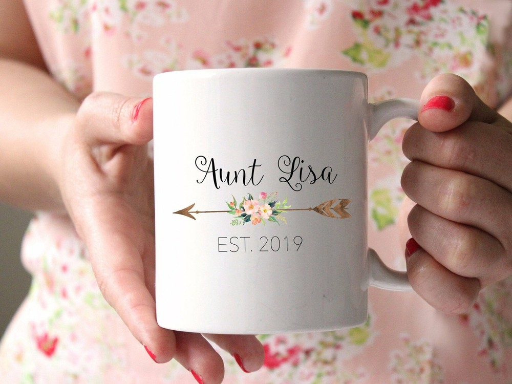 Aunt Mug Custom Mug Gifts For Aunts Aunt Gift New Aunt Gift Aunt To Be