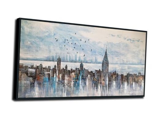 Cityscape Wall Art New York City Buildings 48