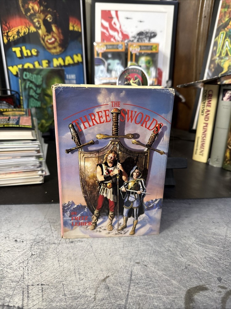 The Three of Swords Fritz Leiber Book Club Edition Hardcover Fafhrd Gray Mouser
