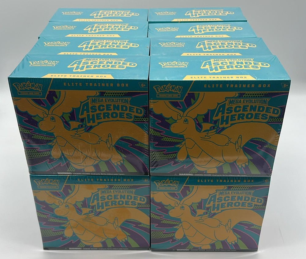 Lot of (25) Pokemon TCG Ascended Heroes Booster Bundles SEALEDPROBSTEIN123 is actively accepting CONSIGNMENTS !!
