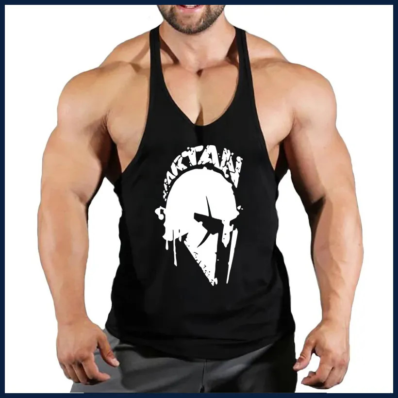 Gym Man Workout Bodybuilding Shirt Men Singlets Stringer Undershirt Vests