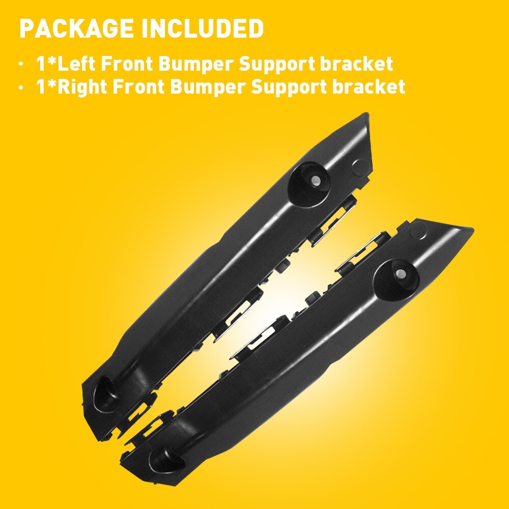 2015-2017 Toyota Camry Front Bumper Retainer and Left/Right Side Set of 2