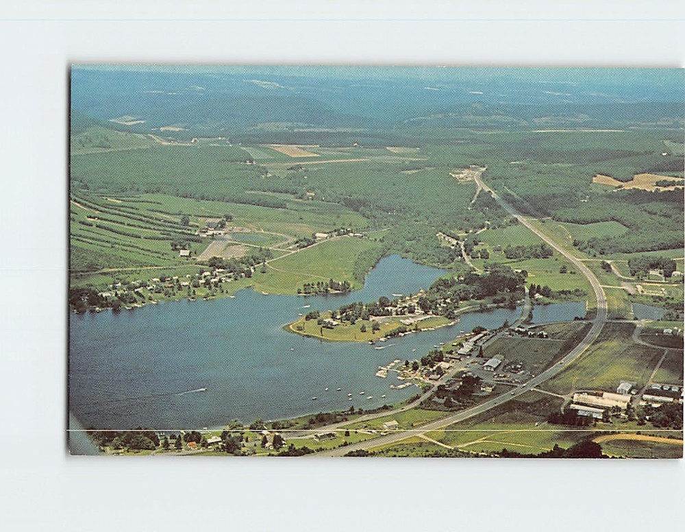 Postcard Aerial View McHenry Maryland USA