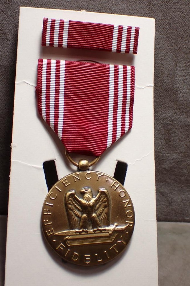 U.S. WWII “Good Conduct” Medal & Ribbon - Issued ca 1944