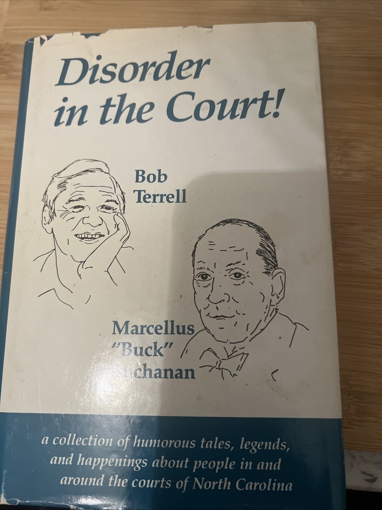 Disorder in the Court! by Marcellus Buchanan and Bob Terrell (1984, Hardcover)