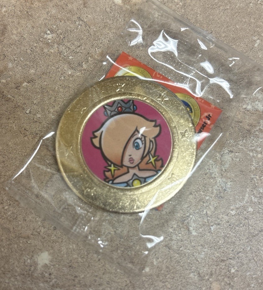 Frankford Wonder Ball Super Mario Coins Gold Coin - Rosalina - New Sealed