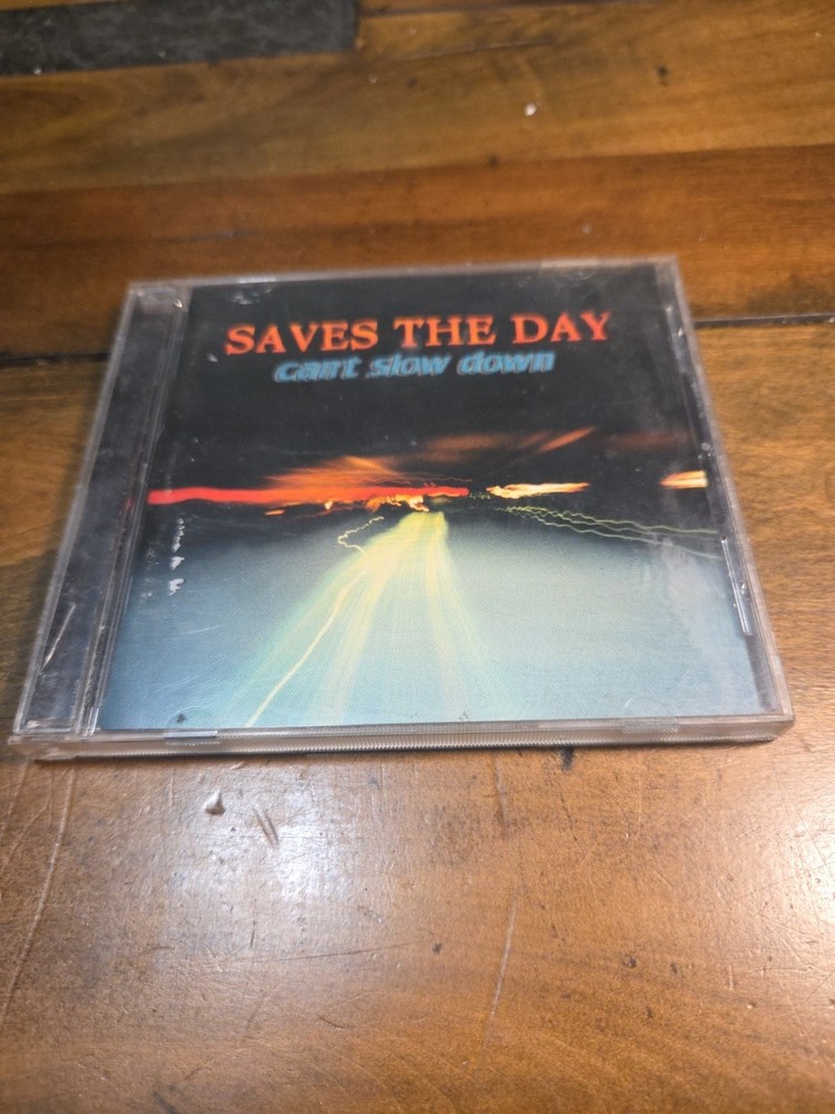 Saves The Day - Can't Slow Down CD - 1998 Equal Vision Records - Original NJ Emo
