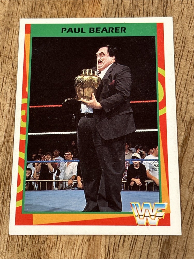 1995 WWF Merlin #151 of 180 Paul Bearer German