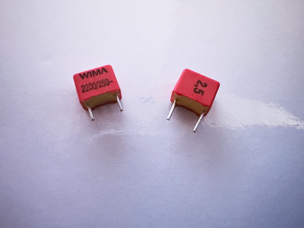 5PCS FKP2 2200pF WIMA 2.2nF 250VDC 2.5% PP Film Capacitor PCM 5mm