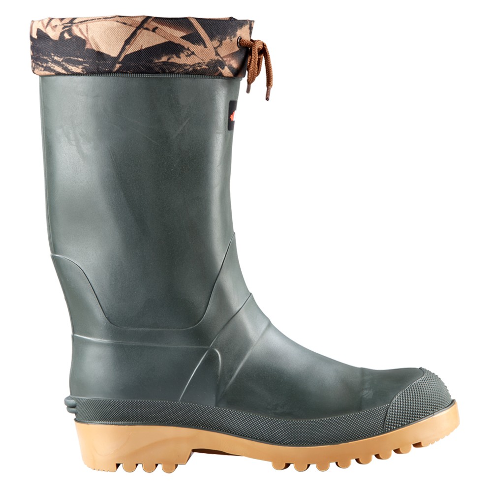 Baffin Trapper Round Toe Waterproof Green Mens Casual Boots 85920000-173