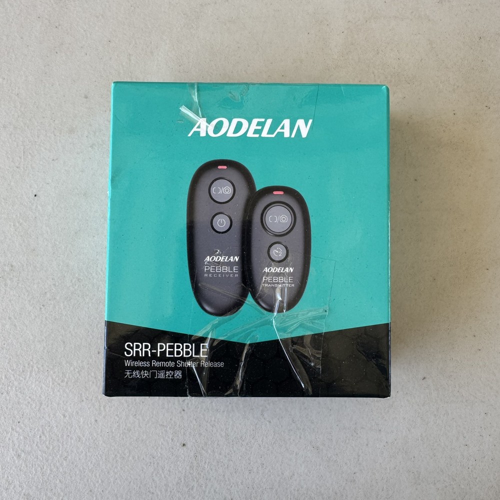 Aodelan SRR Pebble Remote Control Wireless Shutter Controller for Canon Camera