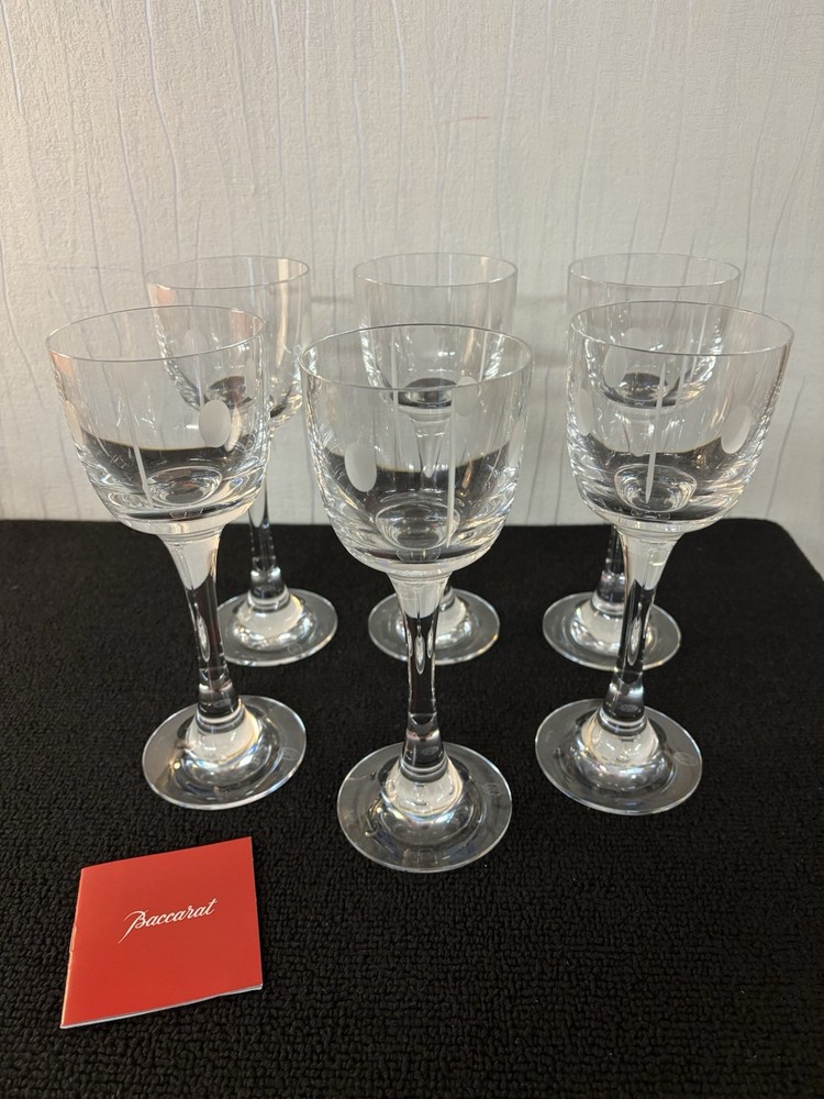 6 Tranquillity Crystal Water Glasses From Baccarat (Price Per Unit)