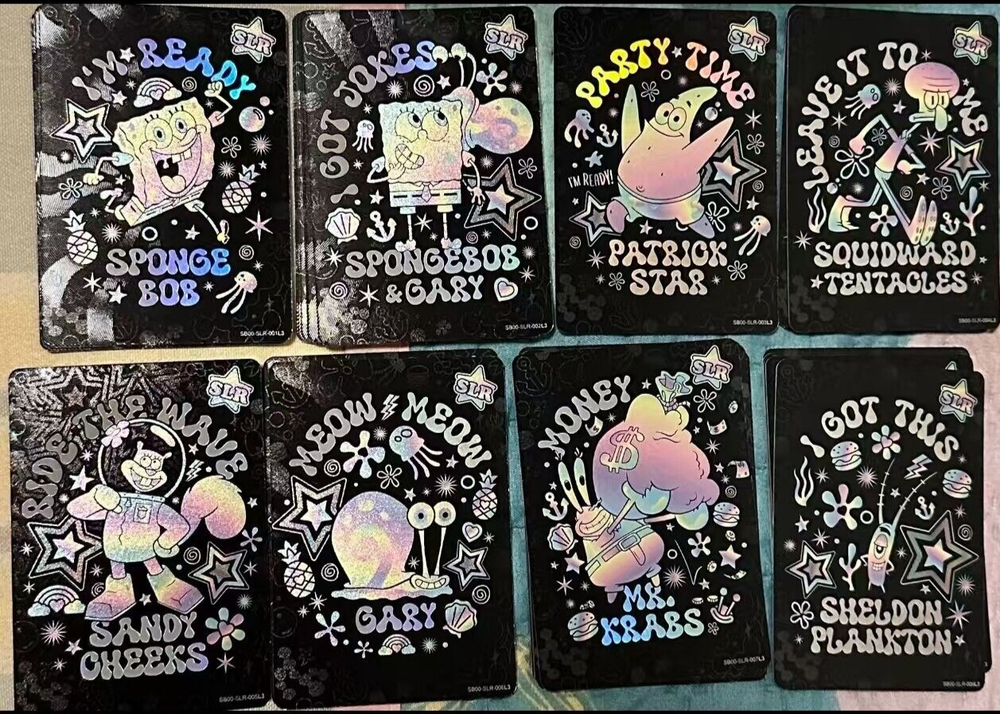 Kayou Spongebob 25th Anniversary Special Edition SLR Collectible Card