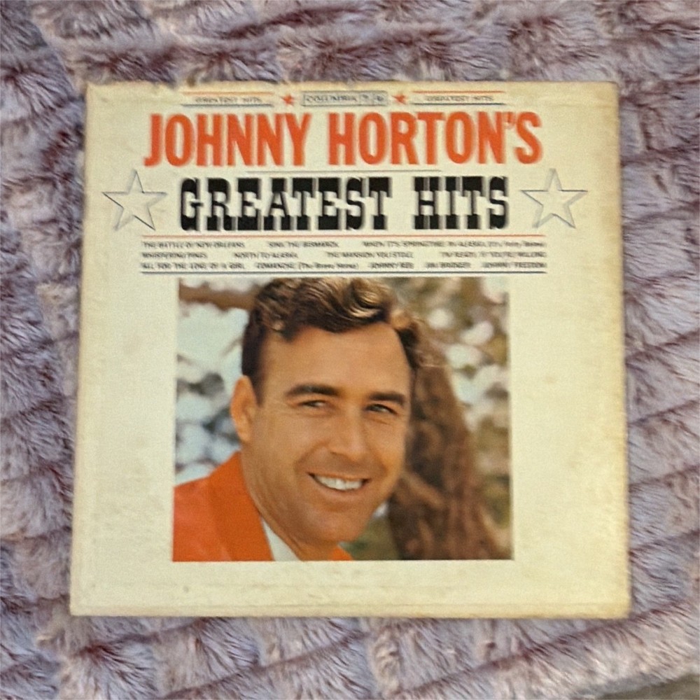 Johnny Horton Johnny Horton's Greatest Hits Columbia LP Vinyl Country Sleeve