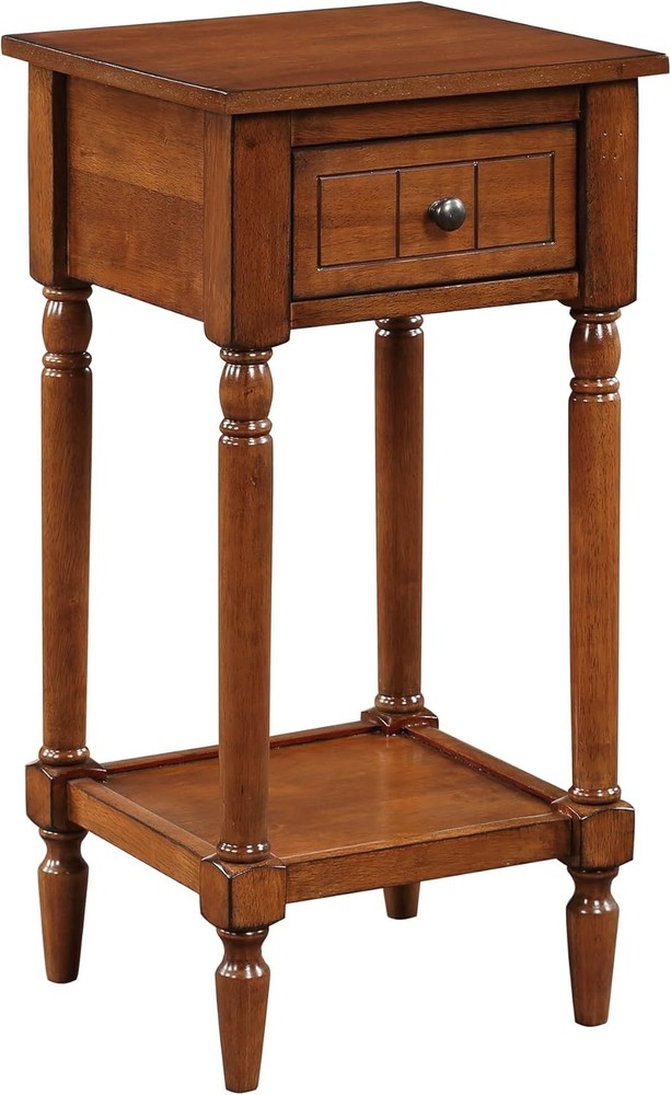 French Country Khloe 1 Drawer Accent End Table 14