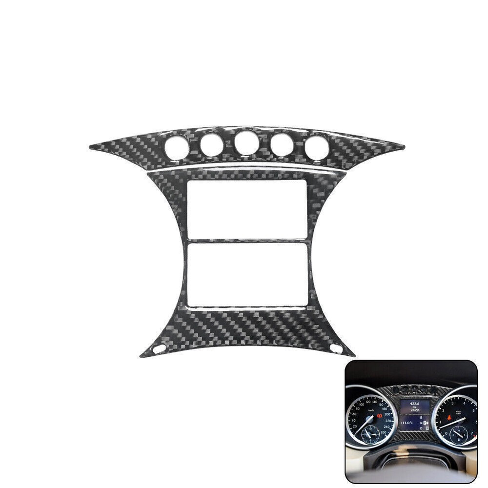 Carbon Fiber Speedometer Trim Panel for Mercedes R-Class R350  