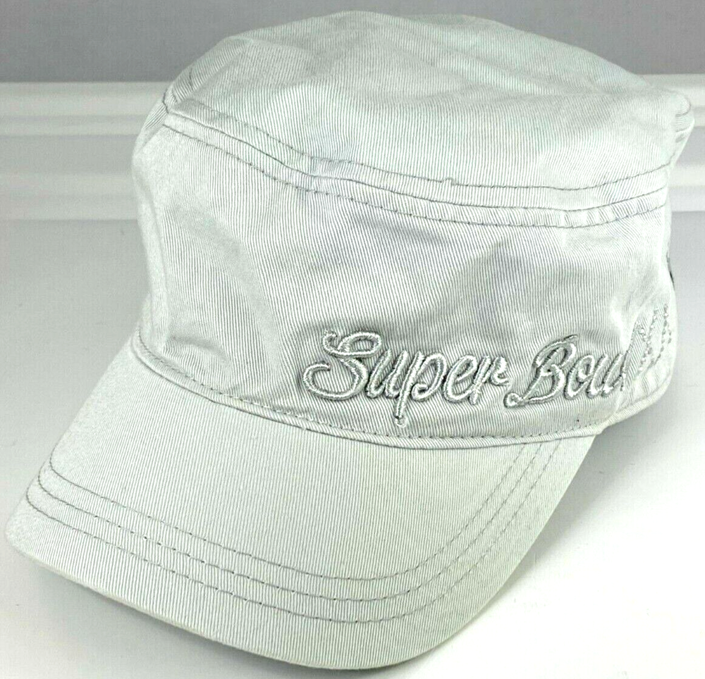 NY Giants Super Bowl XLVI Adjustable Embroidered Women's Football Hat 2012