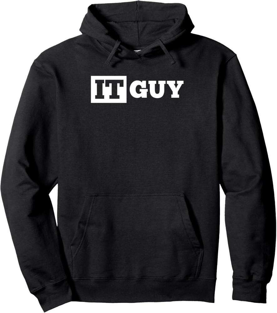 IT Guy Humor Tech Support Funny Geek Hoodie for Desktop Pros