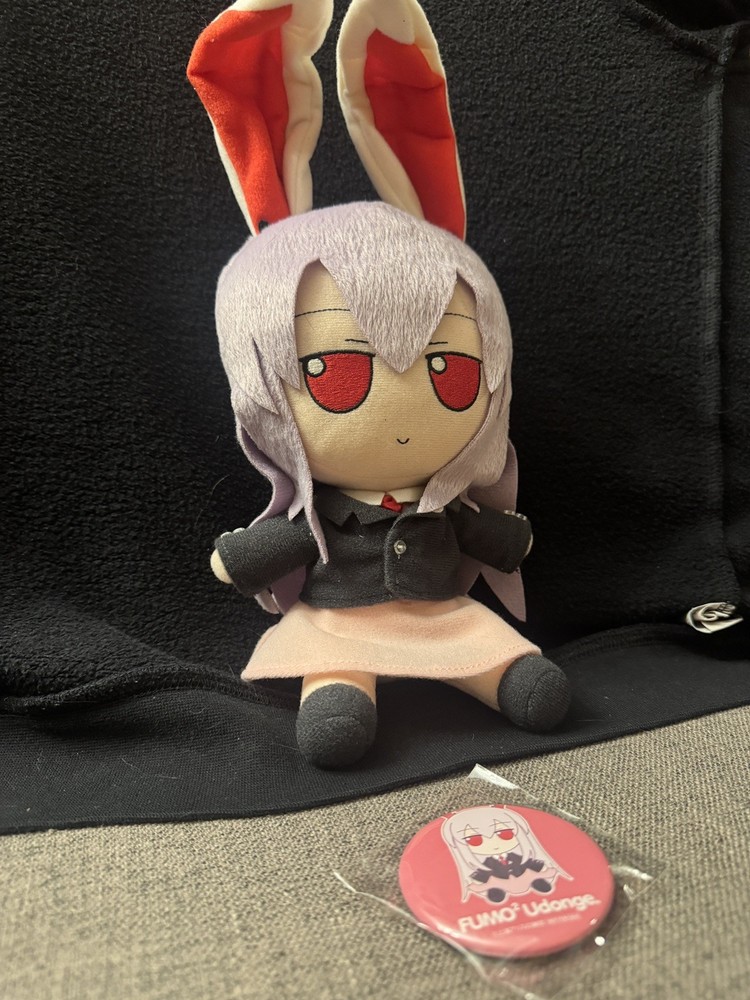 US SELLER  Touhou Project Reisen Plush Doll Fumo Fumo 1.5 Series 21 w/pin