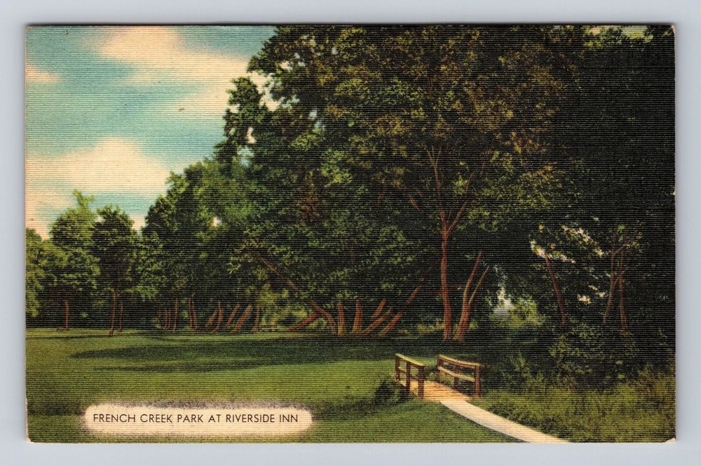 Cambridge Springs PA-Pennsylvania, French Creek Park, Vintage Postcard