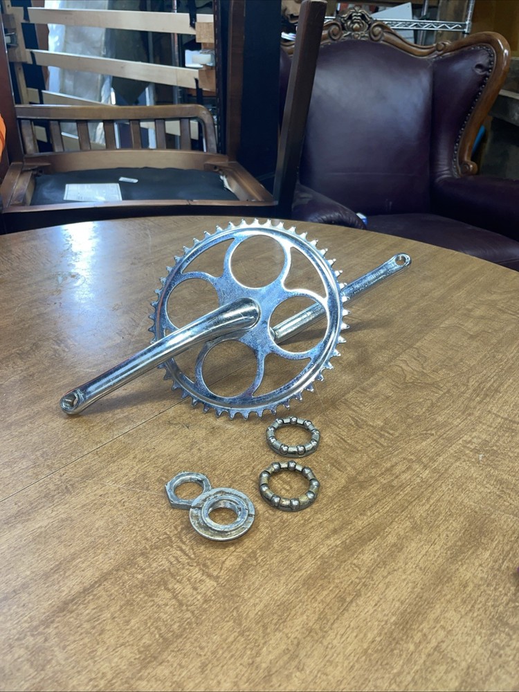 Vintage Schwinn Hollywood Bicycle Sprocket & Crank Arm