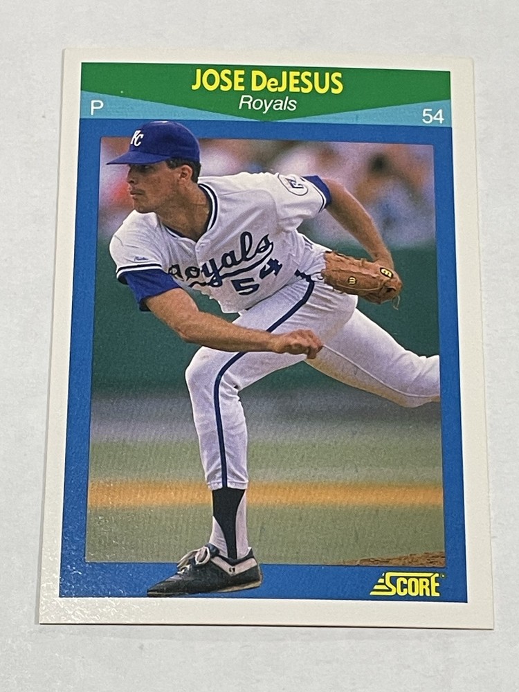 1990 Score 100 Rising Stars Baseball #95 - Jose DeJesus - Kansas City Royals