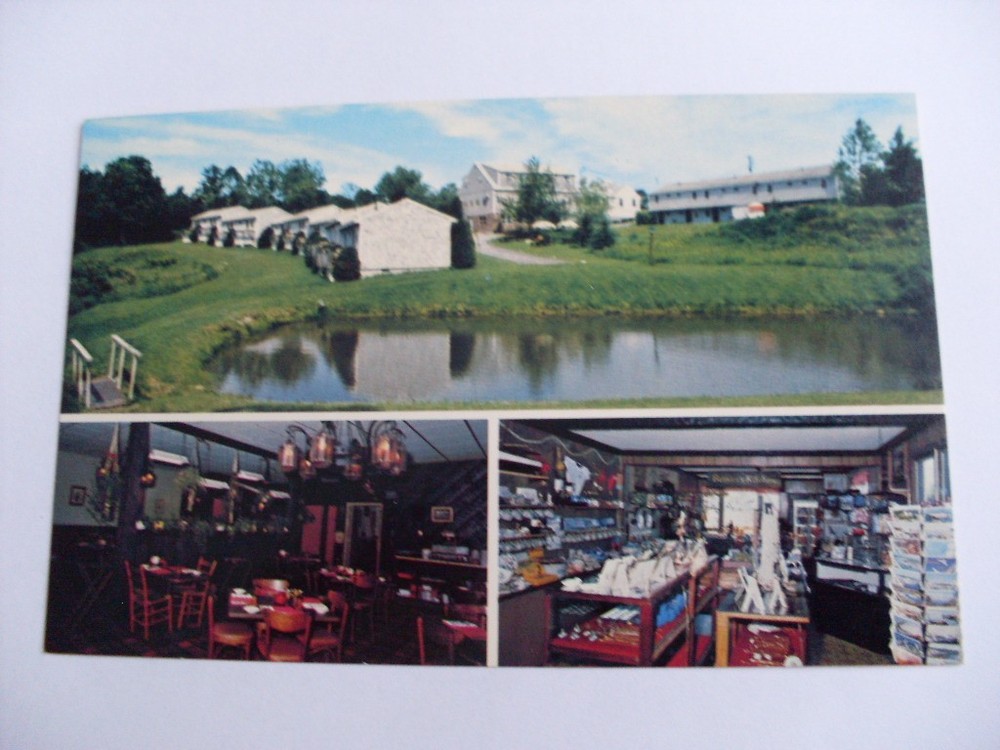 pre-1980 NORTH STAR MOTEL & RESTAURANT Boothbay Maine ME Unused Postcard y7512