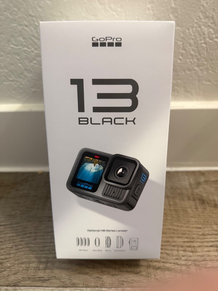GoPro Hero 13 Black 27MP Action Camera Brand New