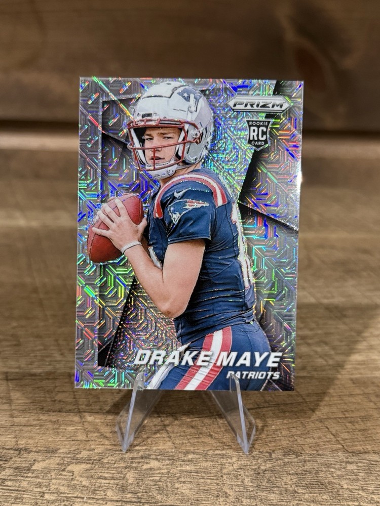 2024 Prizm Flashback Rookies Mojo #10 Drake Maye Patriots RC /25 Super Bowl 🔥