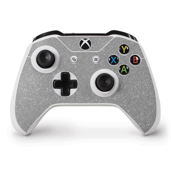 Glitter Xbox One S Controller Skin - Diamond Silver Glitter