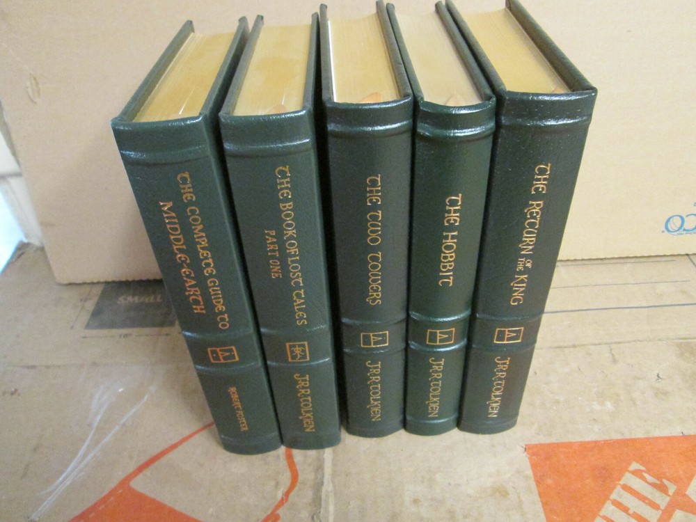 Easton Press J R R Tolkien LORD OF THE RINGS 11 vols SIGURD & PERILOUS more