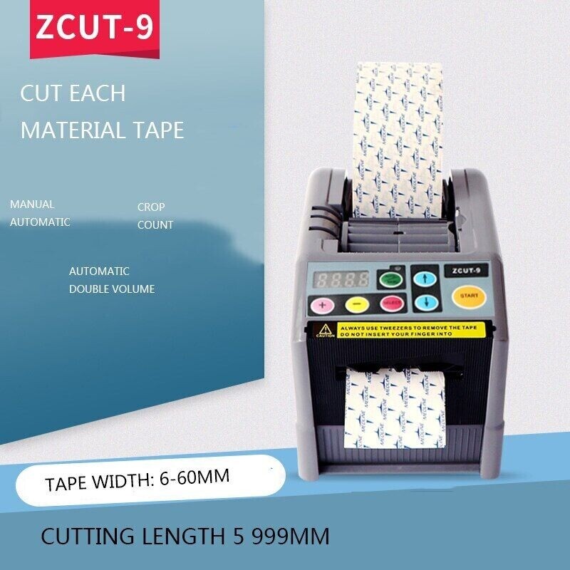 Double-Sided Box Sealing Tape Cutter Machine 110V/220V ZCUT-9