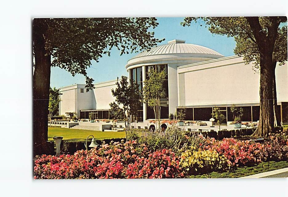 Postcard Temple Square Visitor Center Salt Lake City Utah USA