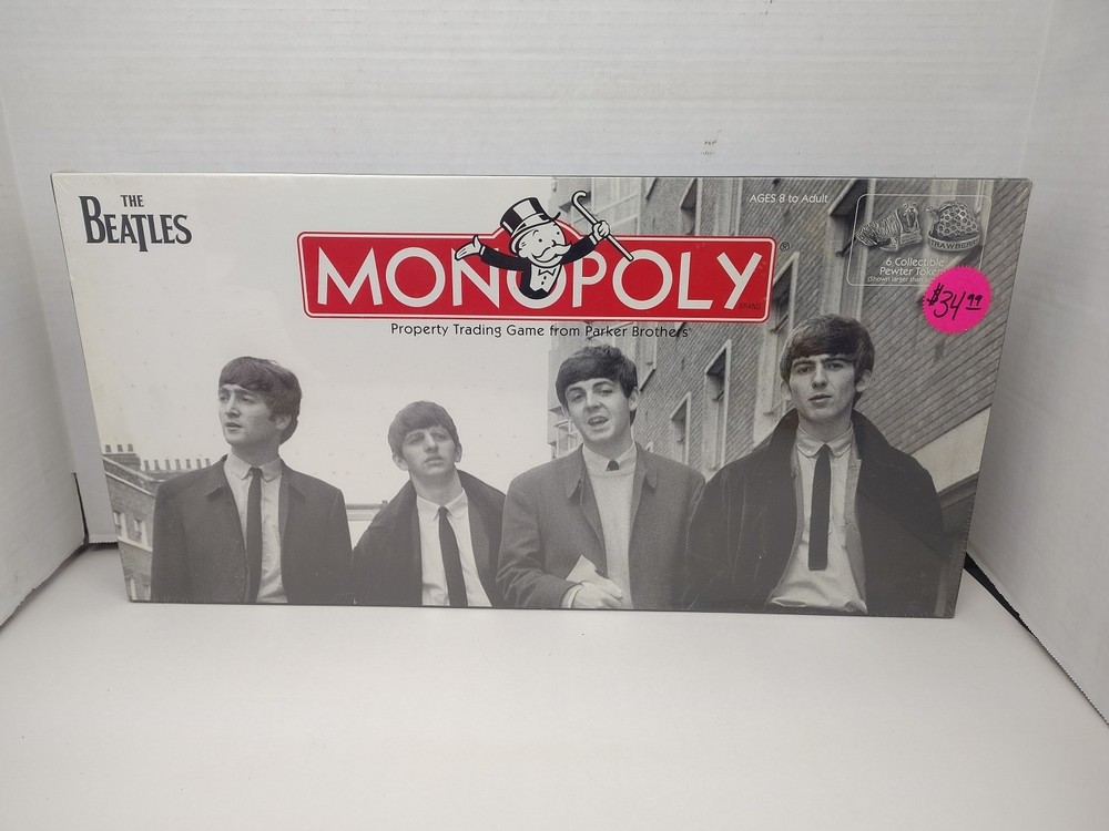 2008 Hasbro Monopoly The Beatles Board Game Collector's Special Edition - Sealed